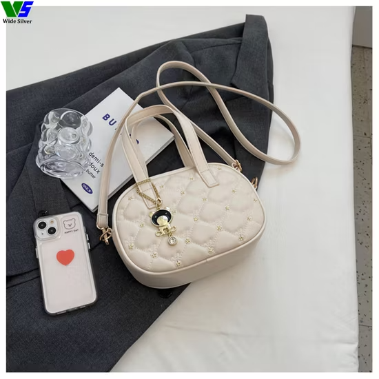 Wide Silver Morden Style Sac a Main Femm Sac Nouvelle Collection