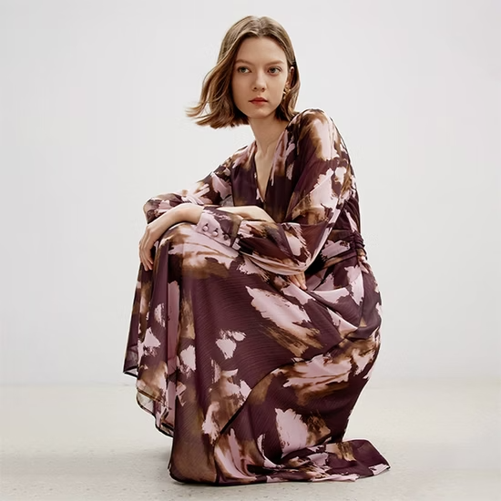 High-End Printed Pleated Skirt for Ladies - Perfect for Spring and Fall