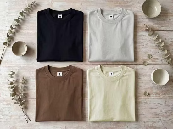 Cool and Refreshing Round-Neck Men's T-Shirt